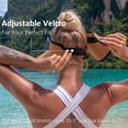 thumbnail image 7 of Wide Brim Hats for Women , Cute Hats for Women , Beach Gifts Stylish Summer Sun Visor Hat for Women UPF 50+ Foldable Ponytail Design Breathable Straw Beach Accessory, 7 of 7