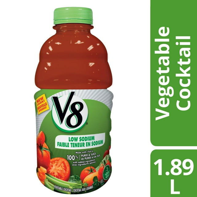 V8 Low Sodium Vegetable Cocktail 1.89L