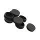 thumbnail image 3 of Uxcell 8pcs Cubre de plástico negro de 50mm de diámetro para inserto de tubo redondo, 3 of 5