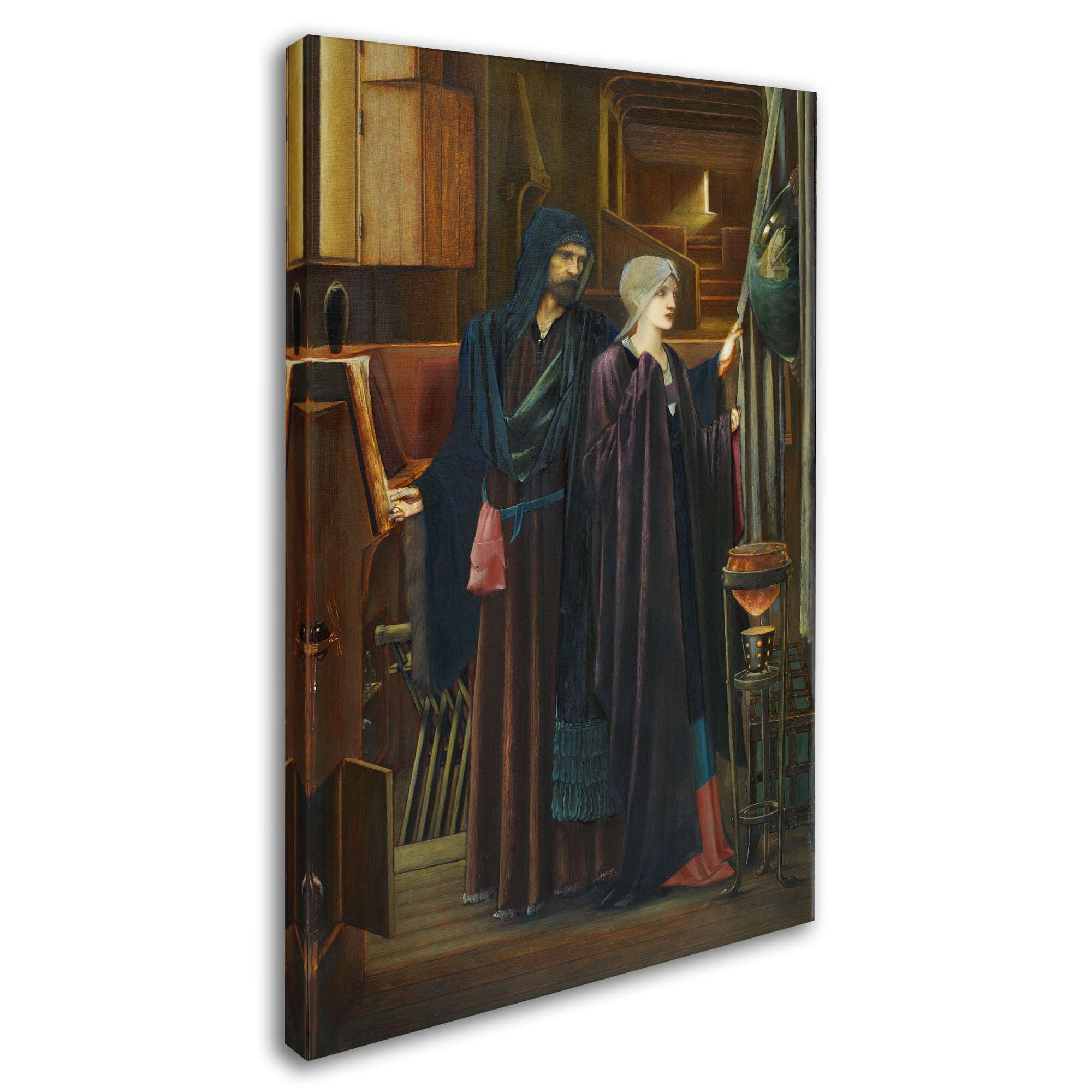 Trademark Fine Art 'The Wizard' Canvas Art by Edward Burne-Jones