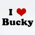 thumbnail image 2 of CafePress - I Love Bucky Infant Bodysuit - Baby Light Bodysuit, Size Newborn - 24 Months, 2 of 4