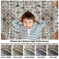 thumbnail image 7 of FairOnly Oriental Traditional Carpet Rug Indoor Floor Machine Washable Carpet Rug for Living Room Office 4' x 6' Area Rug, Taupe, 7 of 7