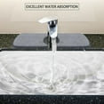 Kitchen Faucet Absorbent Mat, Water Drying Pads Behind Faucet,Counter