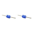 thumbnail image 1 of Kenally Instalador de núcleo de vástago de válvula de neumático de coche, destornillador de doble vía, llave de neumáticos, accesorios de azul 2piezas, 1 of 6