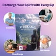 thumbnail image 2 of Yerba Mate Tea Powder - with Lion's Mane, Prebiotics & Probiotics - Energy, Refreshes The Mind, and Promotes Gut Health - 30 Servings, 2 of 6