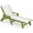 Avocado, variant on SERWALL Patio Chaise Lounge Chair Set of 2, Textilene Outdoor Lounger with Wheels for Pool, Brown
