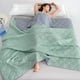 thumbnail image 1 of Edredn Refrescante, Suave, Transpirable Y Lavable, De Algodn, 152 X 203 Cm, Ligero, Lavable a Mquina, Ideal Para Dormir En Verano Y Para Acampadas, Paquete De 1, Blanco, UKHBMC, 1 of 9