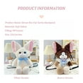 thumbnail image 6 of Plush Cat Backpack Purse, Stuffed Animal Cat Bag, Soft Plush Shoulder Backpack with Adjustable Strap, Cute Doll Bag for Travel, Shopping, Gift Giving, Holiday Gift Idea for Women, 6 of 13