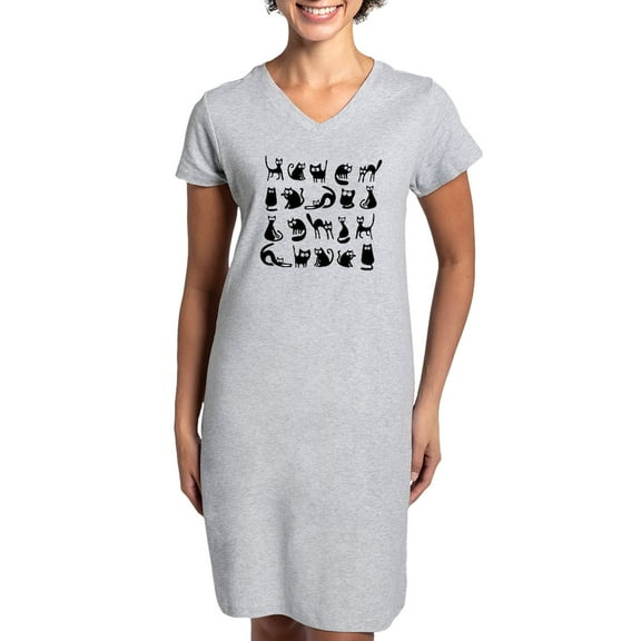 CafePress - Funny Cats - Women's Nightshirt