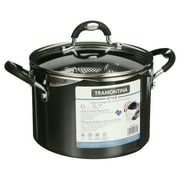 Tramontina 6 Quart Lock and Drain Charcoal Gray Non-Stick Pasta Pot