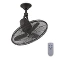 thumbnail image 2 of Home Decorators AL14-22-NI Bentley III 22" Oscillating Natural Iron Ceiling Fan, 2 of 5