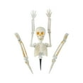 thumbnail image 2 of Skeleton Body Pumpkin Poke-Ins Halloween Decoration - 5 Pieces, 2 of 3