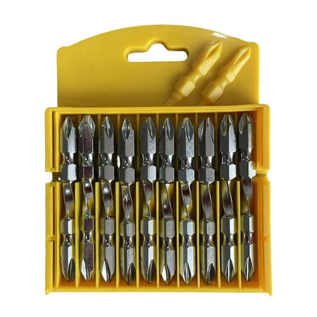 

D1 Steel High Hardness Double Head Ph2 Cross Screwdriver Bits 65Mm 100Mm