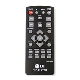 LG COV31736202 Remote Control for DVD Player DP132 DP132NU - Walmart.com