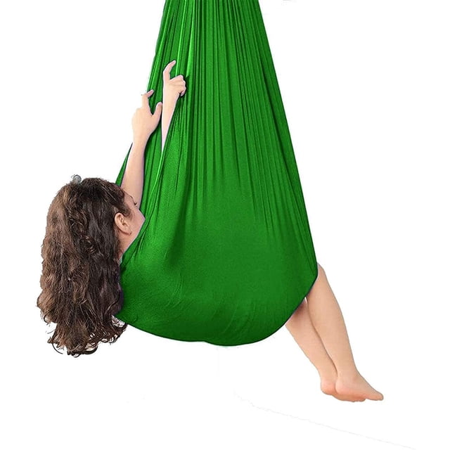 Columpio Elástico Infantil Verde Hierba 150*280cm Ormromra LRWJ300-17