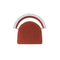 thumbnail image 3 of 861 Artemis 25" Swivel Counter Stool with Anodized Nickel Finish and Graph Poppy Seat and Back, 3 of 5