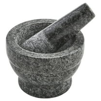 IMUSA 3.75in Polished Granite Mortar & Pestle