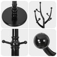 thumbnail image 2 of WOOW DEPOT Large Wood Coat Rack Heavy Duty Freestanding Clothes Hanger Stand w/ Stable Base & 8 Tree Branch Hooks for Entryway Hallway Bedroom, 2 of 10