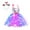 Red, variant on Girls Mermaid Costume LED Light Up Tutu Dress Up Birthday Gifts Princess Dress for Halloween Party 2-10Years