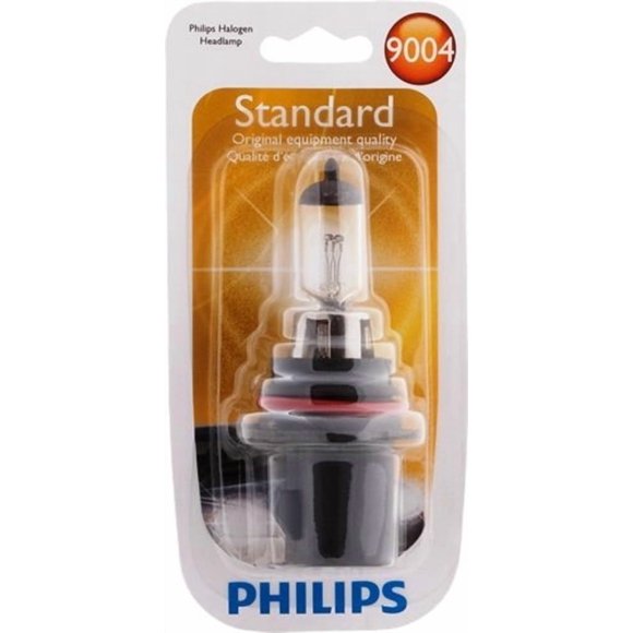Bombilla halógena Philips 9004 estándar para faros delanteros, paquete de 1