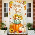 thumbnail image 3 of It’s Fall Y’all Door Cover Thanksgiving Backdrop Pumpkin Sunflower Baby Cow 71x35 Inch Cute Autumn Banner for Porch Wall Decor Fall Farm Party Photo Booth Props, 3 of 6