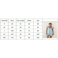 thumbnail image 3 of Women Summer 2 Pieces Pajamas Set Ruffle Sleeveless Crop Tank Tops High Waist Mini Shorts Loungewear Outfit, 3 of 3