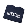 thumbnail image 3 of Manatee Sweatshirt Gifts Crew Neck Shirt Long Sleeve Unisex, 3 of 7
