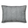 thumbnail image 2 of Creative Products Scribble Chevron Gray 14 x 20 Indoor / Outdoor Pillow, 2 of 3