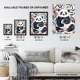 thumbnail image 3 of Artery8 Cute Panda Bear in Flower Garden Bright Simple Living Room Unframed Wall Art Print Poster Home Decor Premium, 3 of 3