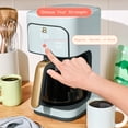 thumbnail image 3 of Beautiful 12-Cup Programmable Drip Coffee Maker, Hydrangea by Drew Barrymore, 3 of 11