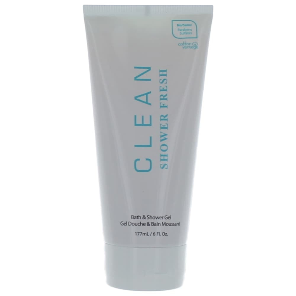Clean Shower Fresh by Dlish, 6 oz Shower Gel for Women