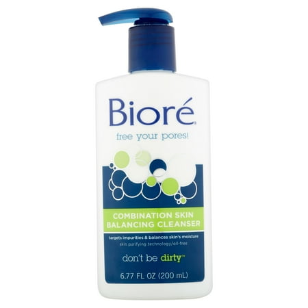 Biore Combination Skin Balancing Cleanser 6.77 oz - Walmart.com