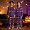 thumbnail image 6 of Matching Family Halloween Pajama Sets Womens Mens Kids Baby Pjs Long Sleeve Sleepwear Holiday Lounge Outfit-Kids, 6 of 7