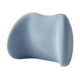 thumbnail image 1 of Almohada de apoyo Lumbar para asiento, espuma viscoelástica, portátil, cómoda silla de oficina, cojín trasero inferior para sofá reclinable para el Azul, 1 of 10