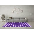 thumbnail image 3 of Ahgly Company Indoor Rectangle Abstract Pink Contemporary Area Rugs, 5' x 7', 3 of 4