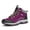 Purple, variant on Women's Hiking Boots Waterproof Non- Climbing Trekking Sneakers Outdoor Ankle Boots Hiking Shoes