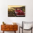 thumbnail image 4 of Creative Products Red Truck And Sunrise 30x20 Canvas Wall Art, 4 of 5