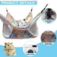 thumbnail image 3 of Dual Layer Squirrel Bed, Hanging Sleep Bag for Cats & Dogs, Cozy Pet Supplies 3-Piece Pet Hammock Set, 3 of 5