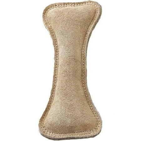 UPC: 0077234044346 | SPOT Dura-Fused Durable Leather Bone Dog Toy  7