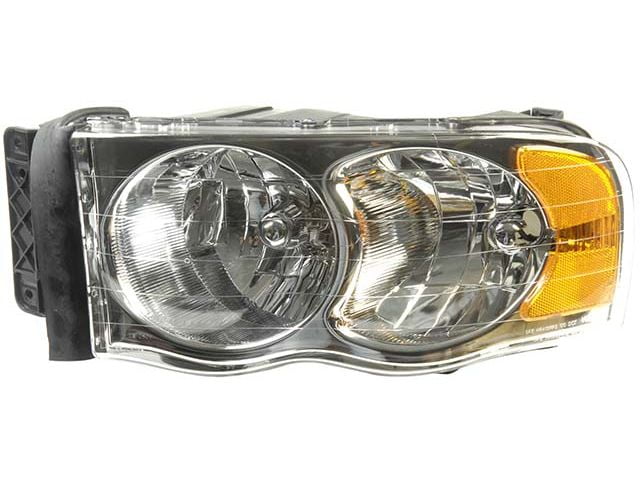 Left Headlight Assembly - Compatible with 2003 - 2005 Dodge Ram 2500