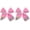 Back To School-Hot pink, variant on to School Hair Bow Clips,2Pcs 4.3" Hot Glitter Pencil Mesh Tulle Ribbon Bow Barrettes of School Uniform Decor Accessories for Teen Girls Student