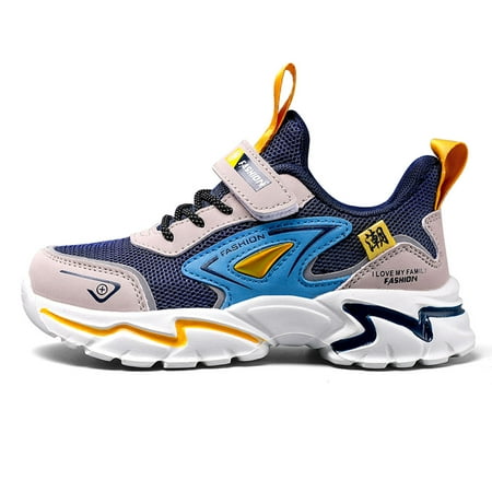 

Engtoy boys girls High Top Basketbal Shoes for Kids Breathable Lightweightspring autumn Mesh surface Child Climbing shoes sport shoes outdoors jogging little/big Kids