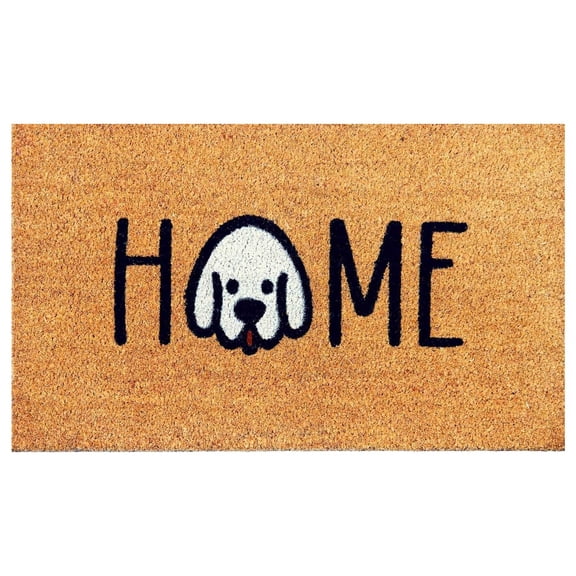 HOARBOEG Imitation Coir Doormats, Indoor Outdoor Entryway Rugs - Non-Slip TPR Backing, Durable & Easy Clean Floor Mats (Size: 24 x 36)