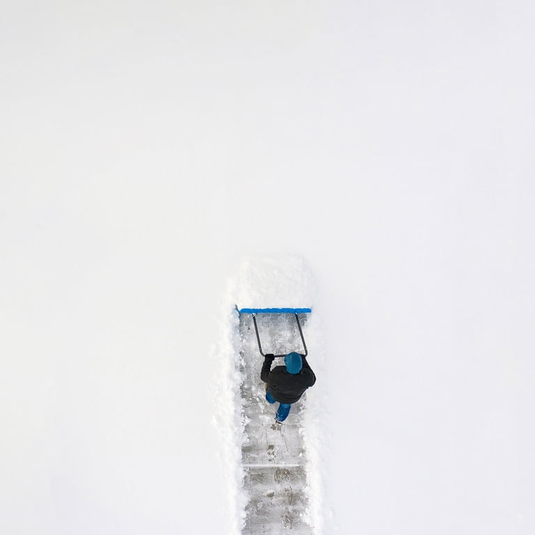42-Inch Snow Pusher, Blue photo 8