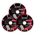 thumbnail image 1 of Disco de corte de diamante Revvstark de 4.5 pulgadas para metal, paquete de 3, 1 of 9