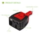 thumbnail image 4 of Convertidor Inversor De Corriente Para Coche De 150 W, Cc 12 V A Ca 220 V, Potencia De Onda Sinusoidal Modificada Con Salida Usb De 5 V Yuarrent VI006333-00, 4 of 6