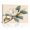 B, variant on XaaKee Coppery Bud Sprig Art Prints Nature Flower Transitional Canvas Wall Art Prints Inner Framed 18*12Inch