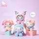 thumbnail image 2 of Sanrio-juguete de peluche de Hello Kitty para niños, muñeco de peluche de 22cm, Kuromi, Cinnamoroll, My Melody, serie Panda, regalo Kawaii, 2 of 4