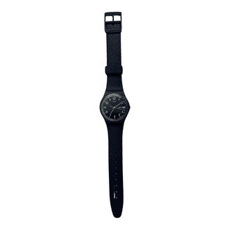 Swatch GZ321 Women's Fiore Di Maggio Quartz Pink Dial Strap Watch