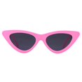 thumbnail image 3 of Cat Eye Sunglasses Vintage Retro Plastic Frame Cateye Sunglasses For Women, 3 of 5